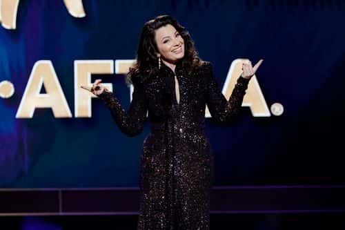 SAG-AFTRA President Fran Drescher speaks onstage during the 29th Annual Screen Actors Guild Awards at Fairmont Century Plaza on February 26, 2023 in Los Angeles, California.