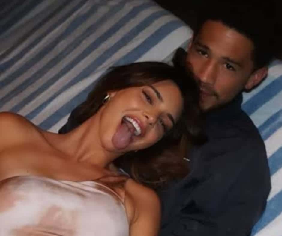 Kendall Jenner and Devin Booker. (Picture Credits: Kendal Jenner/Instagram)