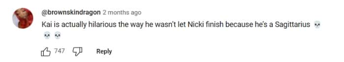 Kai Cenat's fans reactions (Kai Cenat Live/ YouTube)