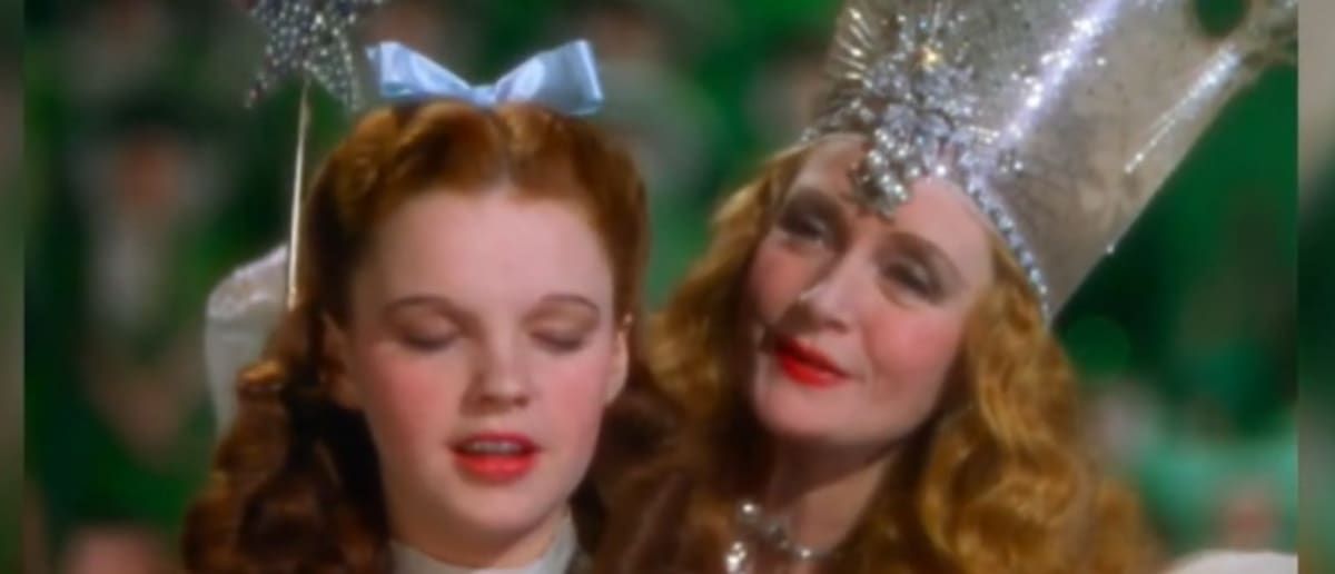 Judy Garland as Dorothy Gale in the 1939 film (Warner Bros Entertainment) 