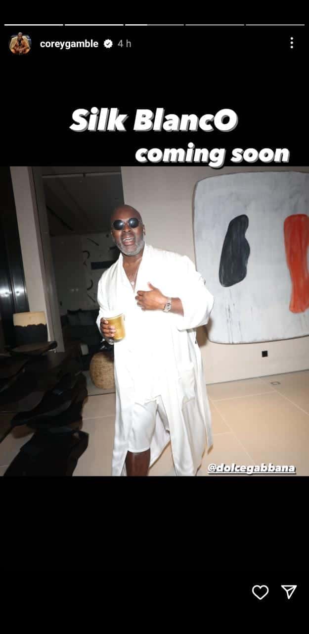 Corey Gamble celebrated the Fourth of July without Kris Jenner (@coreygamble/Instagram)