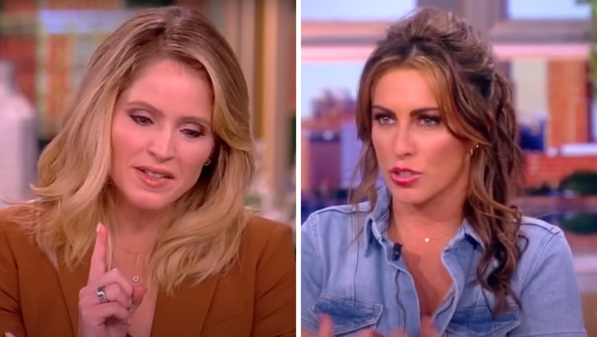 Sara Haines and Alyssa Farah Griffin also shared their thoughts on nepo babies after Ana Navarro's rant (@theview/YouTube)