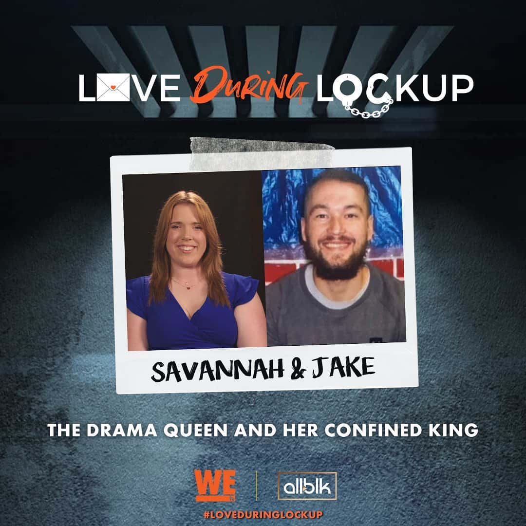 Savannah and Jake on We Tv's 'Love During Lockup' Season 3 (@loveafterlockup_wetv/Instagram) Instagram) 