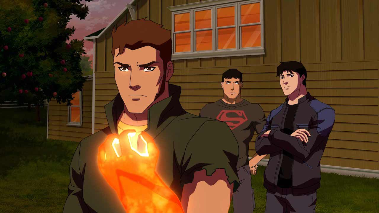 Prince Brion, Superboy, and Nightwing in 'Young Justice: Outsiders' Source: IMDB