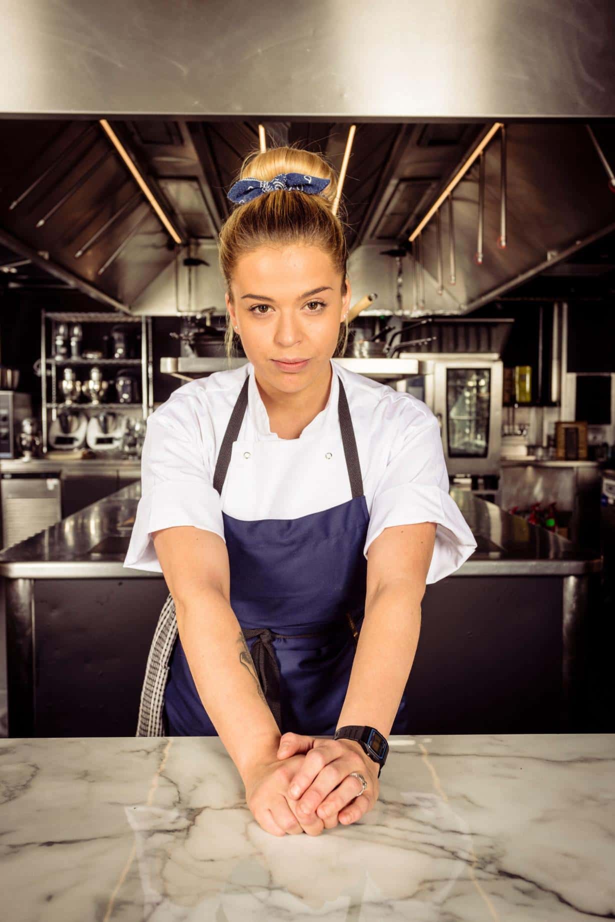 Lara on Netflix's 'Five Star Chef' (Channel 4/ Website)