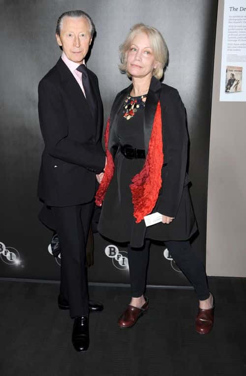 Murray Melvin and Lisi Tribble attend a reunion of the cast of The Devils in Memory of Director Ken Russell at BFI Southbank on March 19, 2012 in London, England.