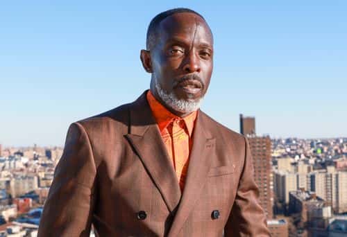 Michael K. Williams poses for the&nbsp;2021 Critics Choice Awards on March 07, 2021 in the Brooklyn borough of New York City.