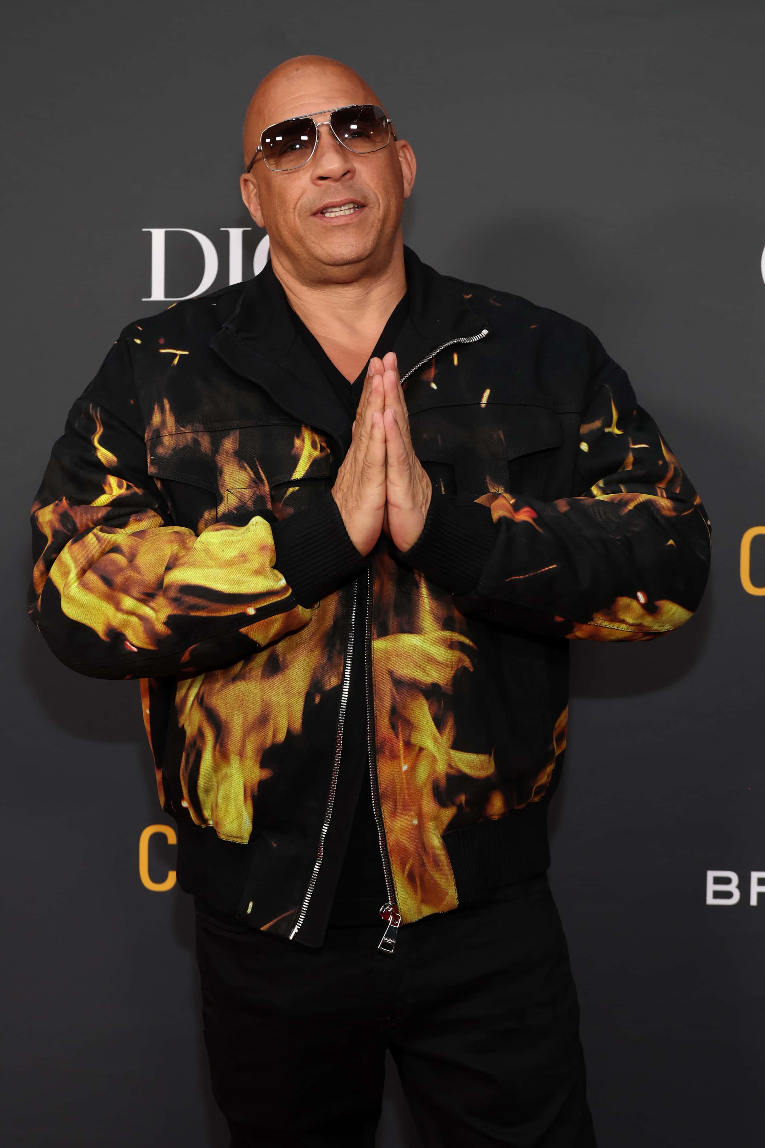 UNIVERSAL CITY, CALIFORNIA - MAY 20: Vin Diesel attends the Charlize Theron Africa Outreach Project 2023 Block Party at Universal Studios Backlot on May 20, 2023 in Universal City, California. (Photo by Monica Schipper/Getty Images)
