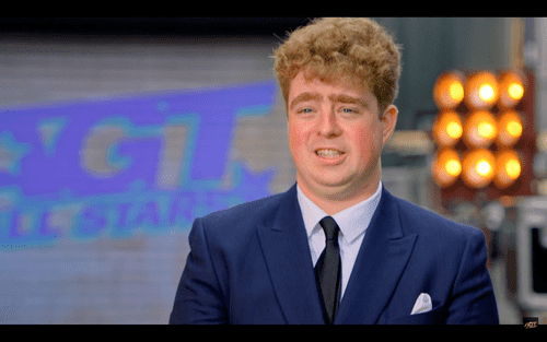 'Britain's Got Talent' finalist Tom Ball competes on 'AGT: All-Stars' (ABC)