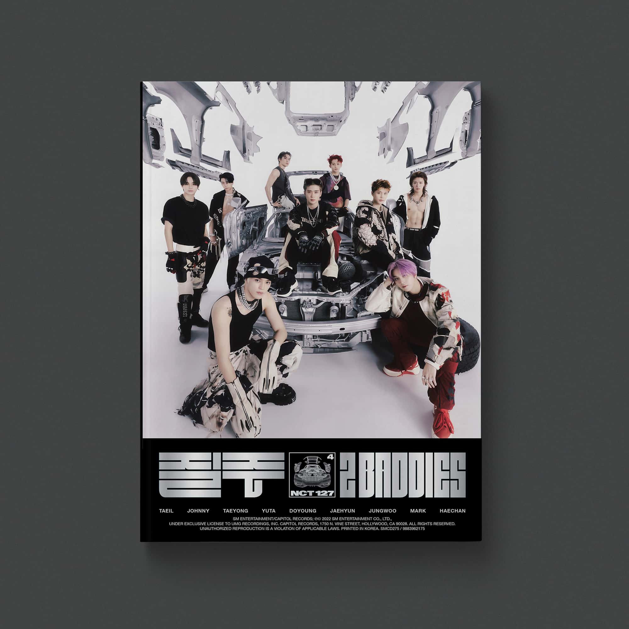 NCT 127 for the '2 Baddies' concept (@NCTsmtown_127/Twitter)