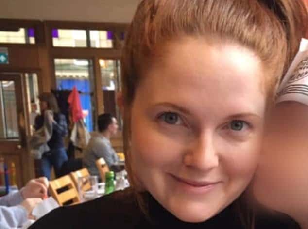 Ashley McConnell, 34, kissed a student, age 17, in a nightclub (Photo via Facebook)