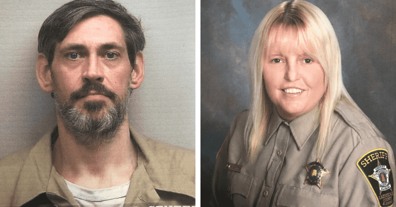 Vicky White (R) escapes jail with a confessed killer named Casey White (L). (Crdeits : Facebook/Lauderdale County Sheriff's Office)