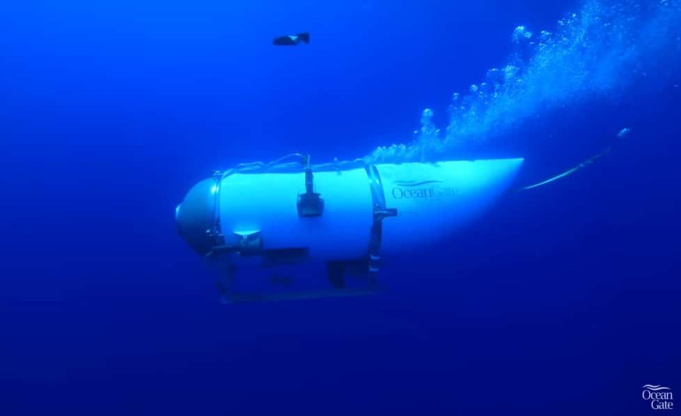 Titan submersible by OceanGate Expeditions (@OceanGate/YouTube)