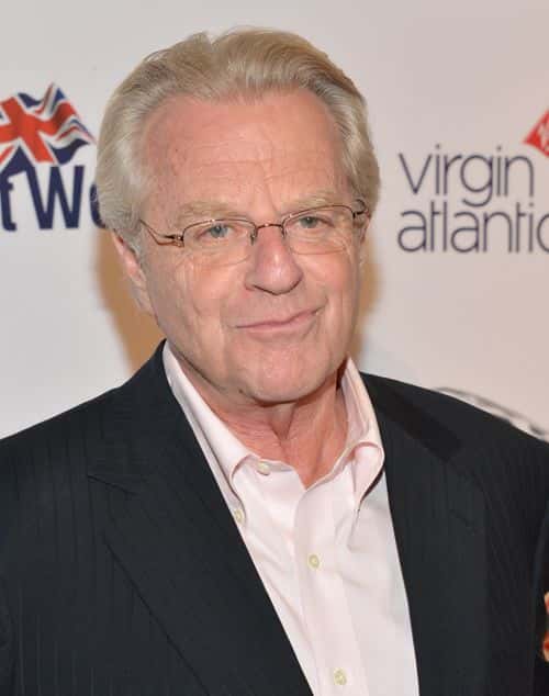 TV host Jerry Spirnger arrives to BritWeek 2012's 