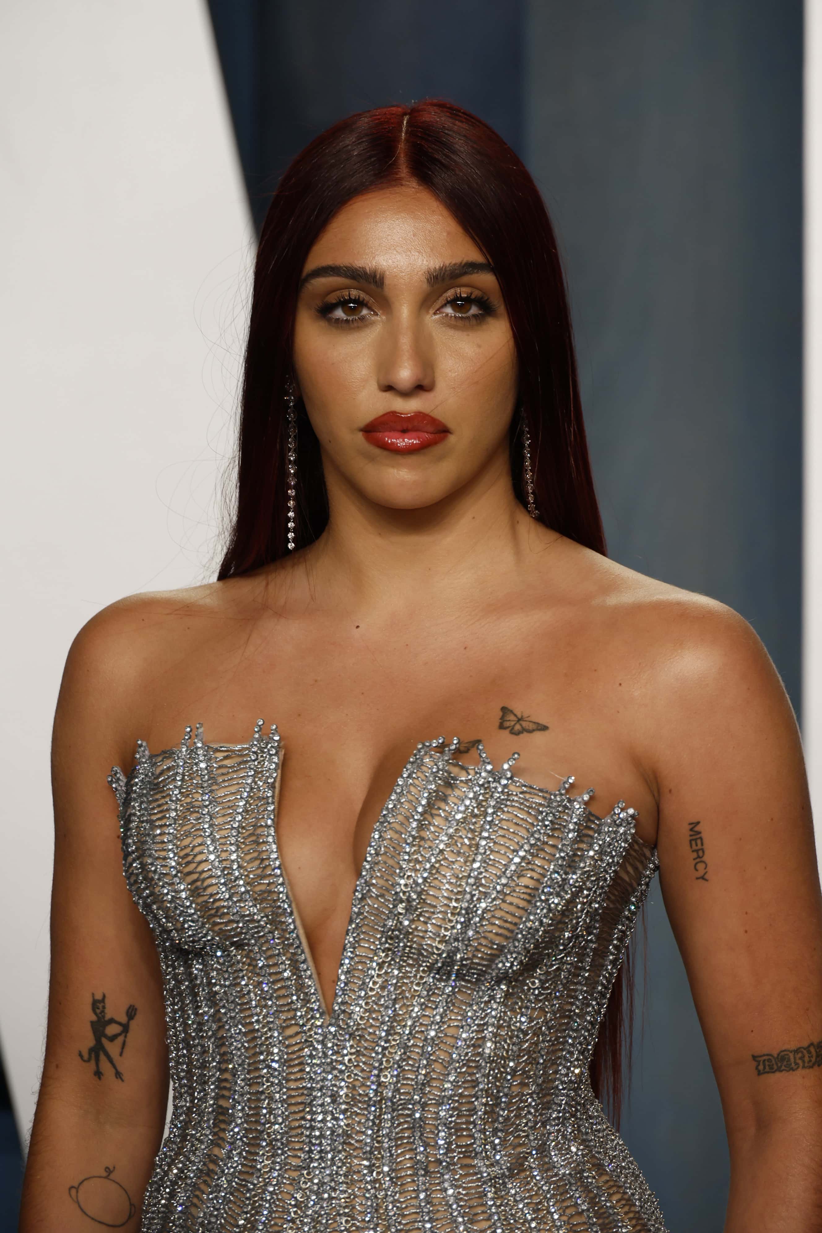 BEVERLY HILLS, CALIFORNIA - MARCH 27: Lourdes Leon attends the 2022 Vanity Fair Oscar Party hosted b