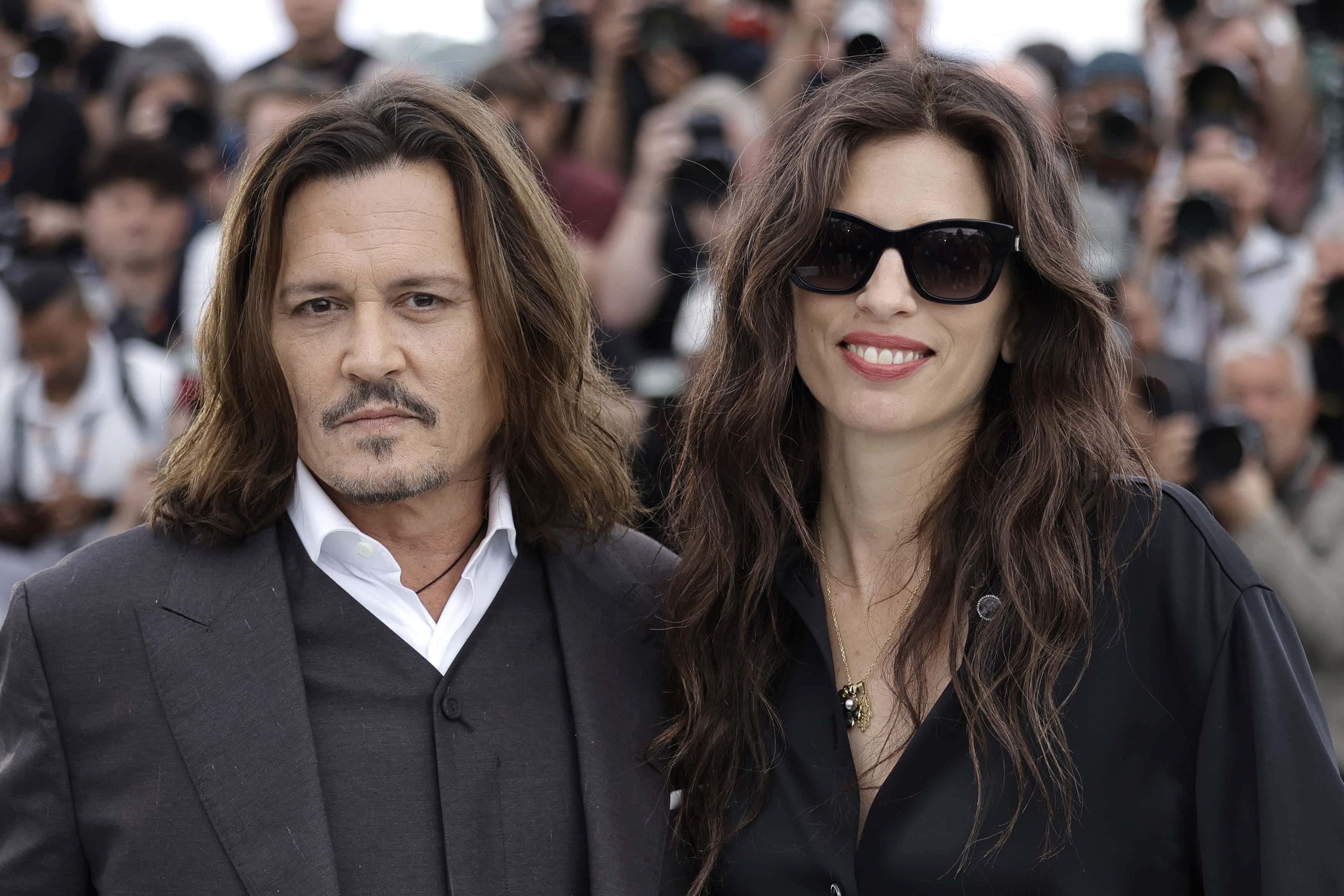 Johnny Depp and Maïwenn attend the 