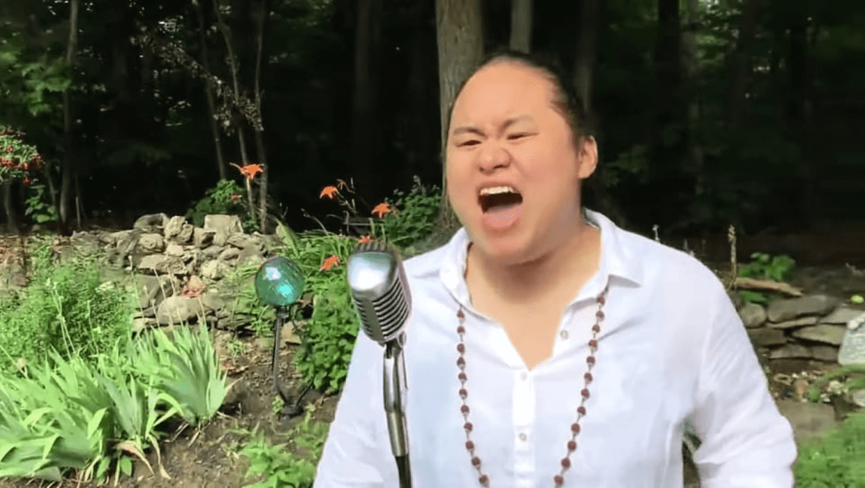 Meet  Lavender Darcangelo a blind and autistic singer making an impact on 'America's Got Talent' Season 18 (YouTube/@LavenderDarcangelo) 