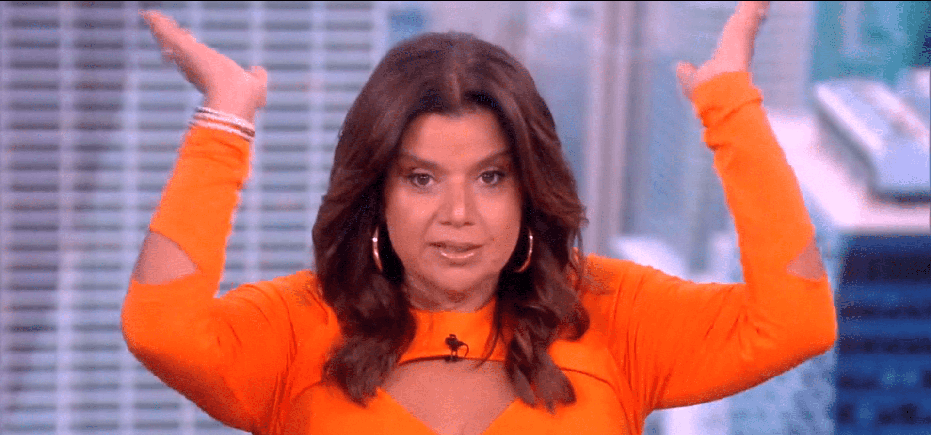 Ana Navarro suggests acupuncture to Whoopi Goldberg on 'The View' (Twitter/@theview)