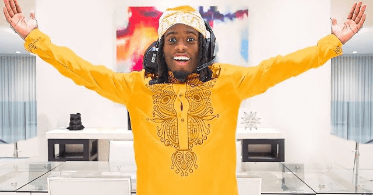 Kai Cenat has amassed a large group of followers in just a few years (Kaicenatlive/YouTube)