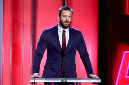 Armie Hammer speaks onstage during the 2019 Film Independent Spirit Awards on February 23, 2019 in Santa Monica, California.