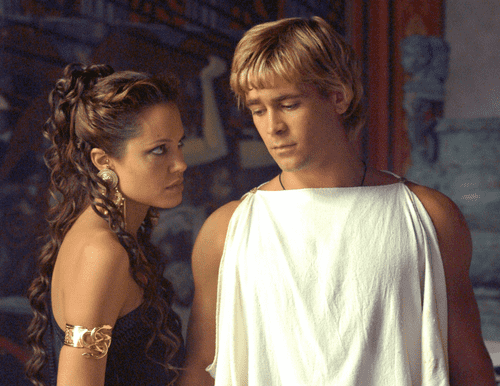 Angelina Jolie and Colin Farrell worked together on 'Alexander'. (IMDb/Alexander)