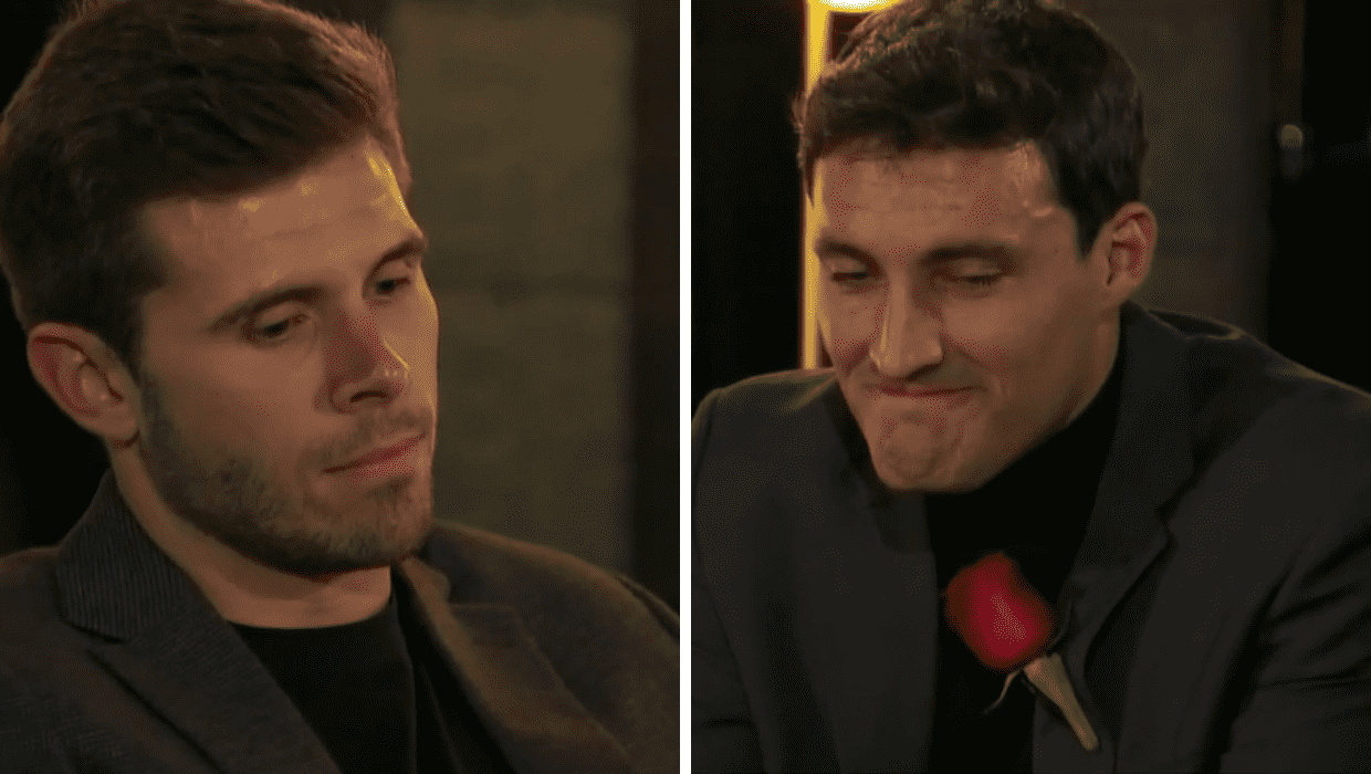 (L) Zach and (R) Tino in 'The Bachelorette' 2022 (ABC)