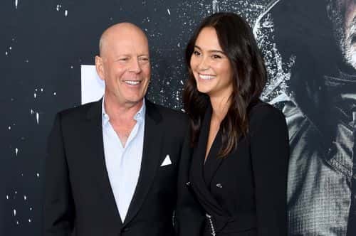 Bruce Willis and Emma Heming attend the