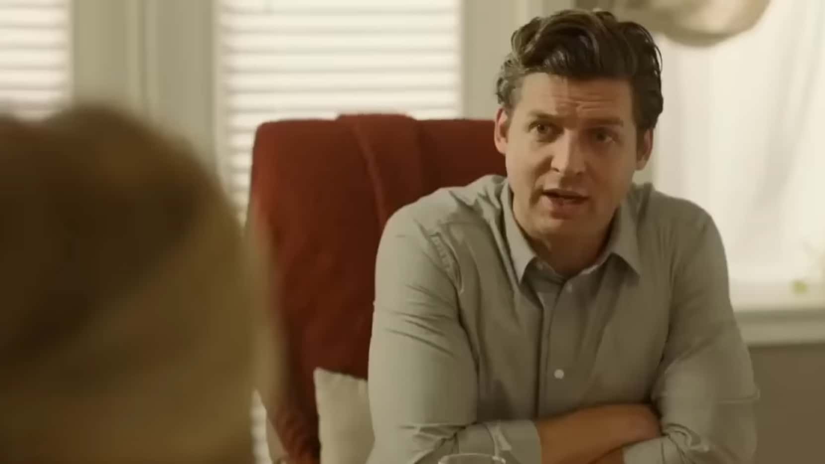 Danny Boaz as Frank in 'Hidden Murder Island' (Lifetime)