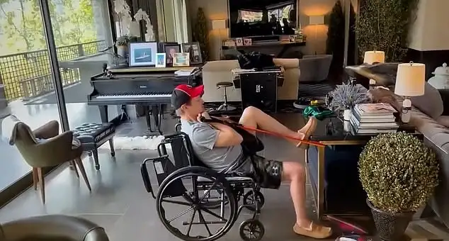 The 'Hawkeye' actor said he is currently focused on his recovery