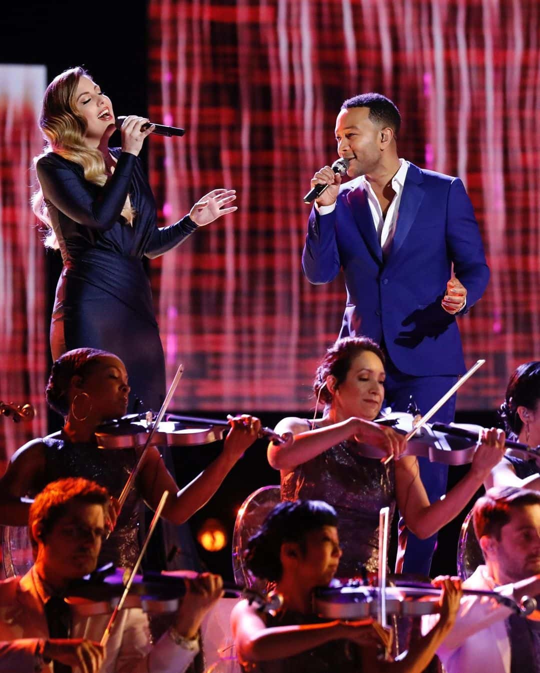 'The Voice' Season 16 winner Maelyn Jarmon with John Legend (Instagram/maelynmusic)
