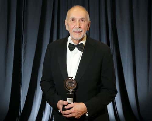 (EXCLUSIVE ACCESS, SPECIAL RATES APPLY) Actor Frank Langella poses with the award for Best Performance by a Leading Actor in a Play during the 2016 Tony Awards at The Beacon Theatre on June 12, 2016 in New York City.