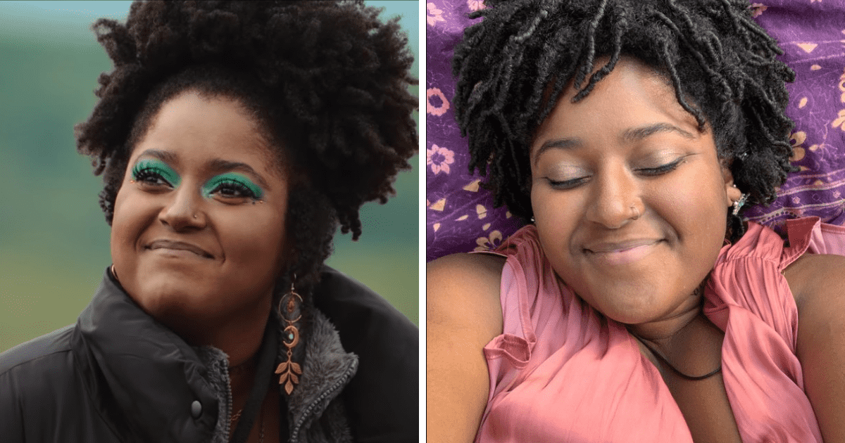 (Darriea Clark in 'Snowflake Mountain' (IMDB, @babefromthesun/Instagram)