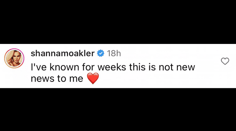 (Instagram@shannamoakler)