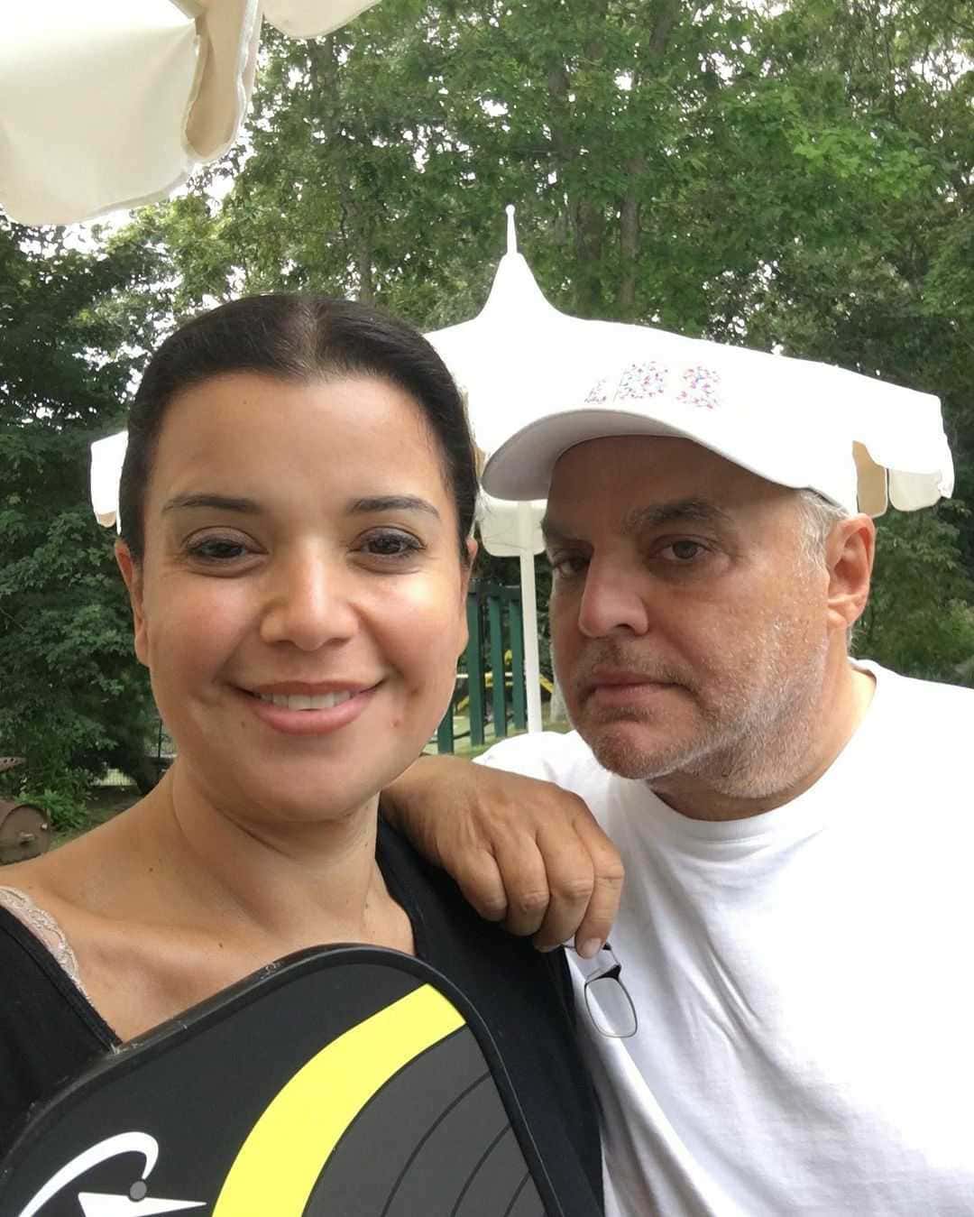 Ana Navarro spent the first part of her summer with Lee Schager in East Hampton (Instagram/@ananavarrofl)