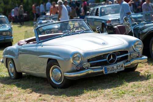 A Mercedes-Benz 190 SL Roadster