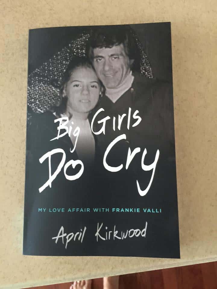 'The Golden Bachelor' contestant April Kirkwood's book on her affair with Frankie Valli (Facebook/aprillynn.gattakirkwood)