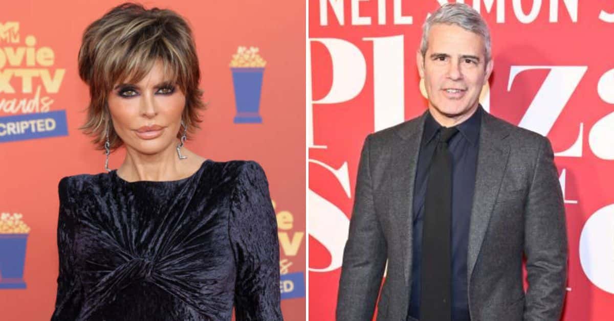 Andy Cohen (R) reveals Lisa Rinna has QUIT 'RHOBH' after reunion (Rich Polk, Roy Rochlin/Getty Images)