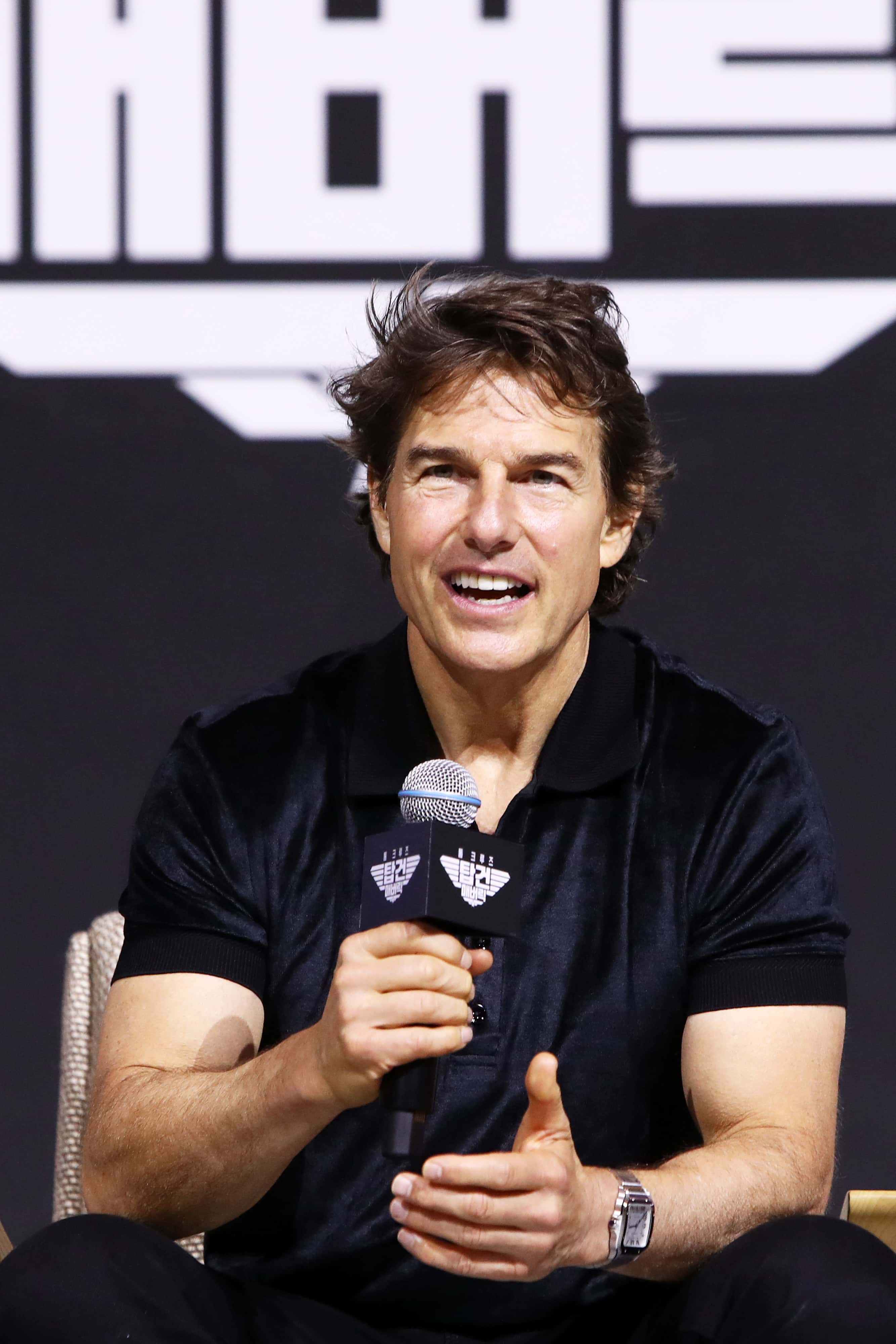Tom Cruise attends the Korea Press Conference of