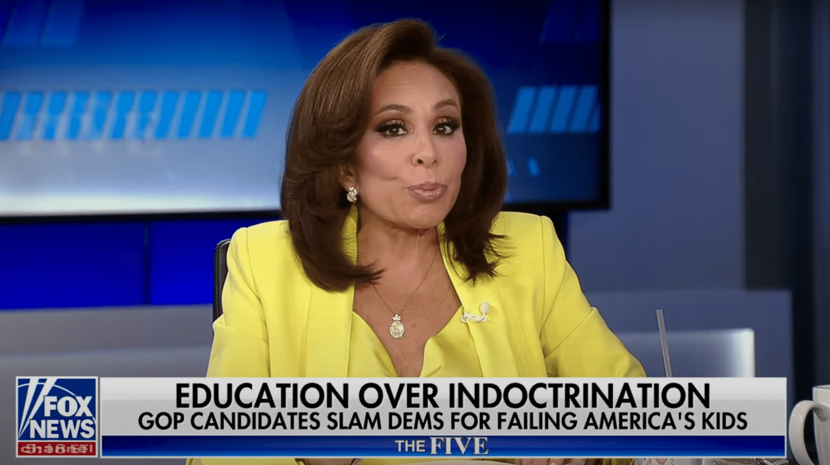 Judge Jeanine recently said on 'The Five' that Republican candidates are laser focused after the GOP Debate (@FoxNews/YouTube)