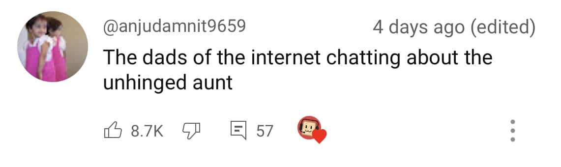 Comment section from CinamonToastKen's video (@cinamontoastken/Youtube) 