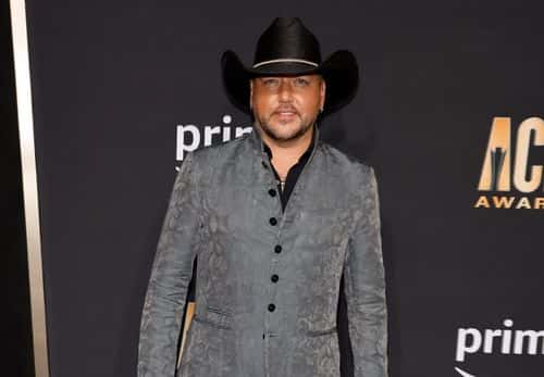 Jason Aldean attends the 58th Academy Of Country Music Awards at The Ford Center at The Star on May 11, 2023 in Frisco, Texas.