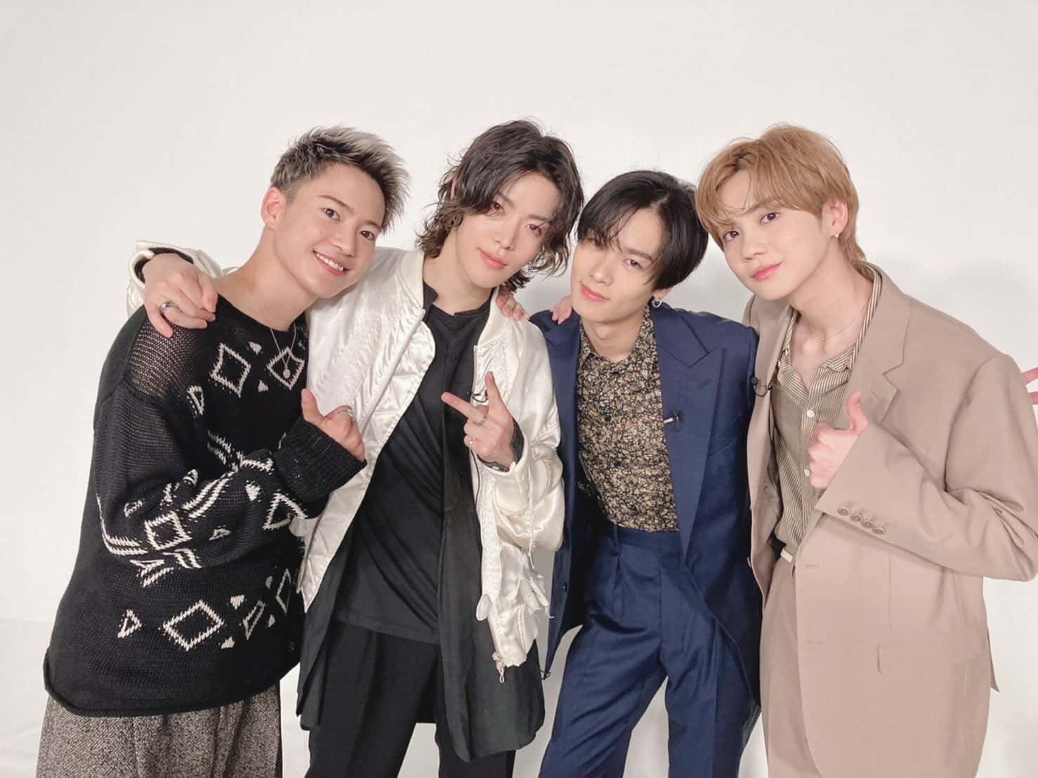 Ryoki Miyama, Yuta, Kazuma Kawamura, Hokuto Yoshino sing the OST (@HiGH_LOW_PR/Twitter)