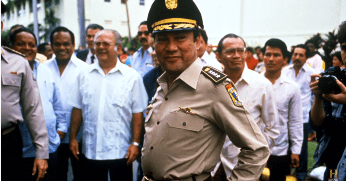 The former dictator of Panama, Manuel Antonio Noriega, who was overthrown in 1989 by an American invasion, passed away at the age of 83 (YouTube/History)