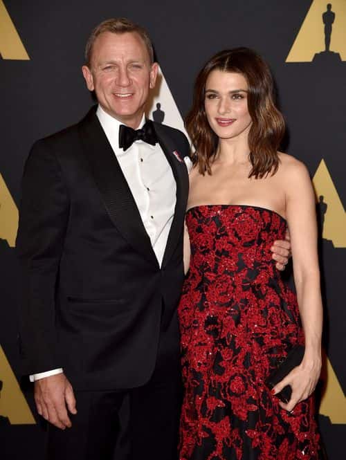 Actors Daniel Craig (L) and Rachel Weisz attend the Academy of Motion Picture Arts and Sciences' 7th annual Governors Awards at The Ray Dolby Ballroom at Hollywood & Highland Center on November 14, 2015 in Hollywood, California.