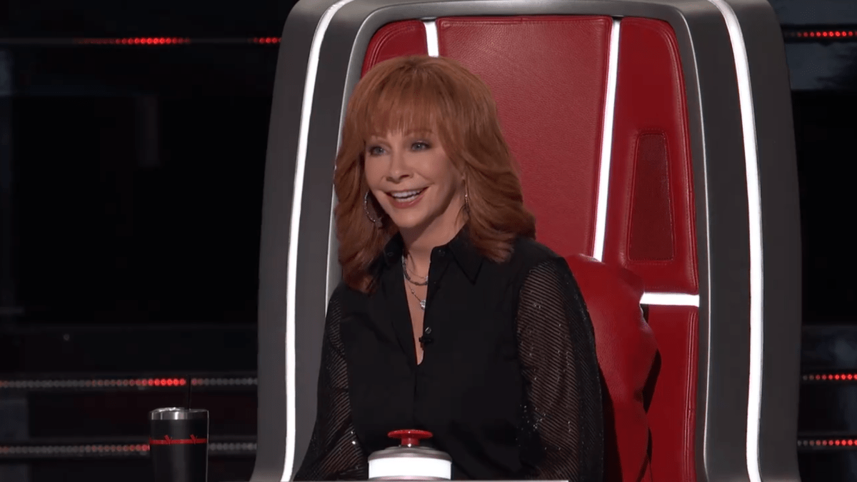 Reba McEntire recalls her 80s era after listening to 'The Voice' Season 24 singer Angelina Nazarian (NBC)