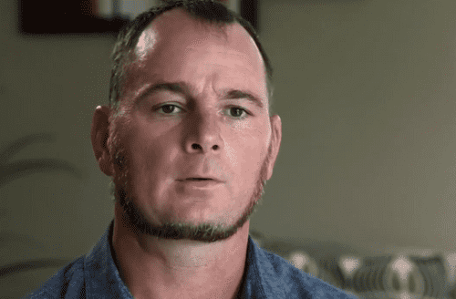 Jason Freeman is the self-proclaimed grandson of Charles Manson  (John Kincaid/YouTube)