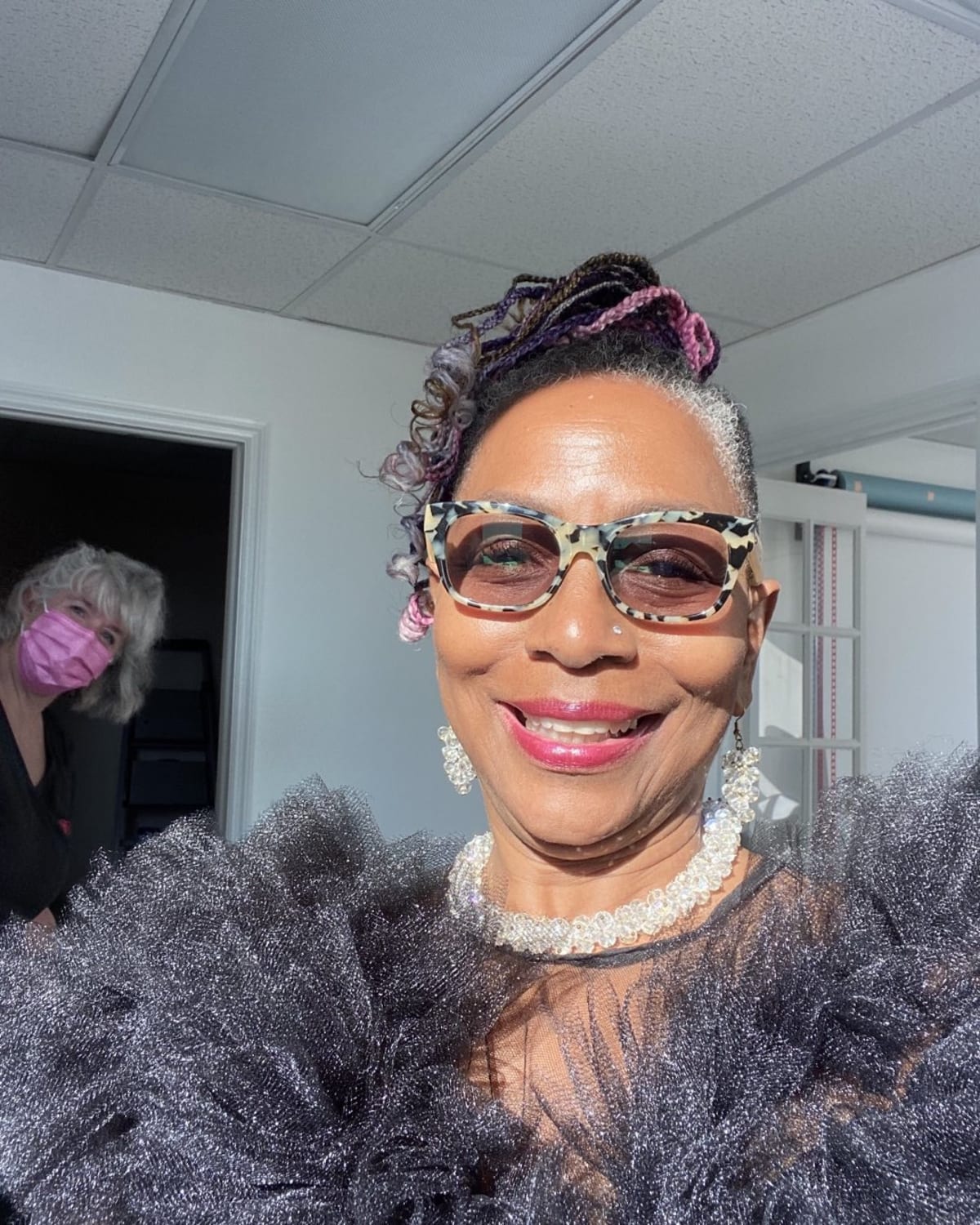 Natascha Hardee uses her social media platforms to shatter misconceptions about midlife. (Ricky Middlesworth/ABC)