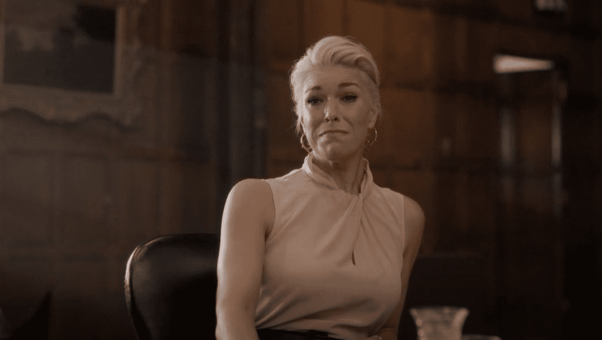 Hannah Waddingham as Rebecca Welton in a still from Apple TV+ 'Ted Lasso' Season 3 