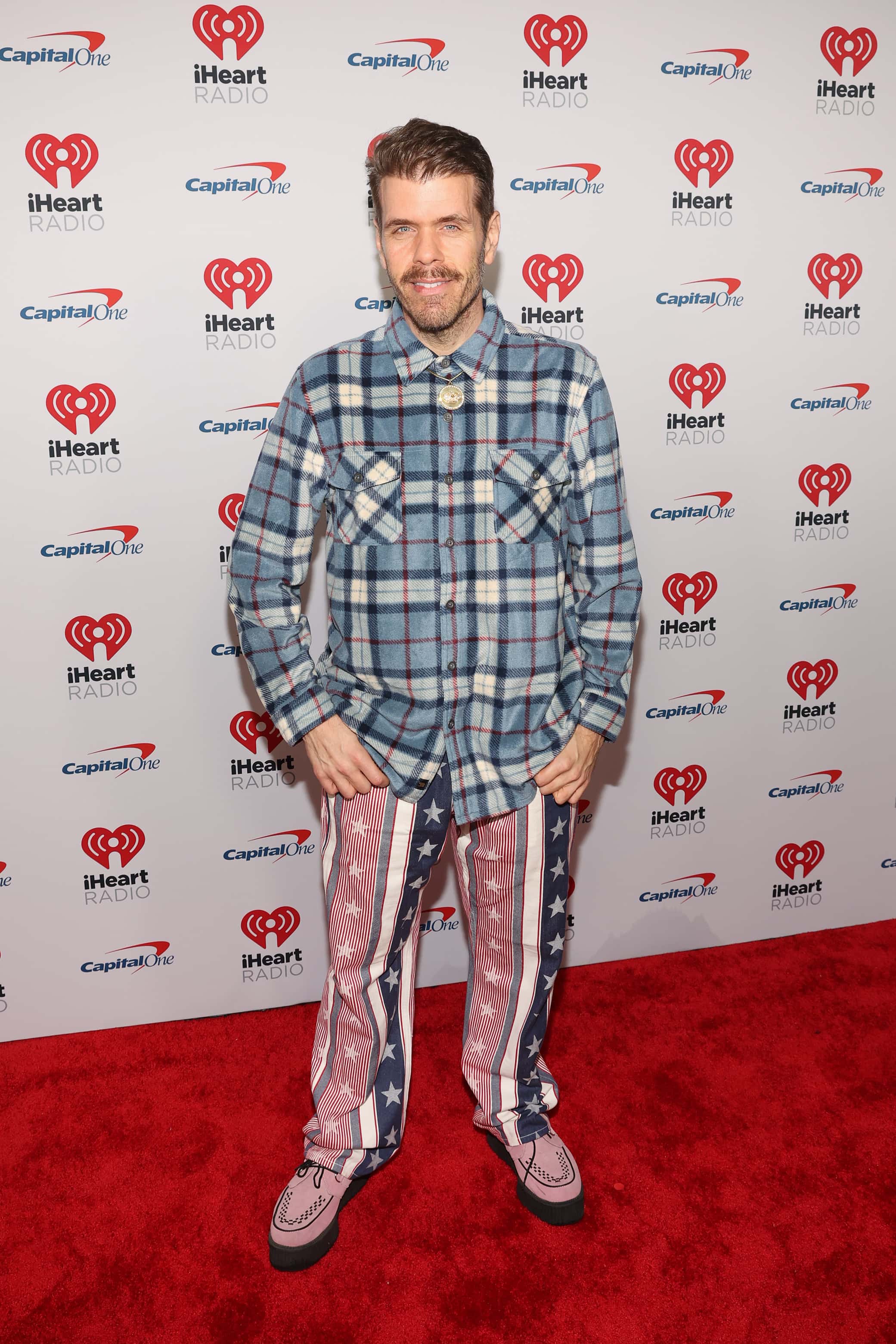INGLEWOOD, CALIFORNIA - DECEMBER 02: Perez Hilton attends iHeartRadio 102.7 KIIS FM's Jingle Ball 2022 Presented by Capital One at The Kia Forum on December 02, 2022 in Inglewood, California. (Photo by Jesse Grant/Getty Images for iHeartRadio)
