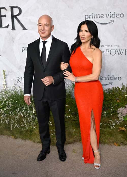 Jeff Bezos and Lauren Sanchez attend 
